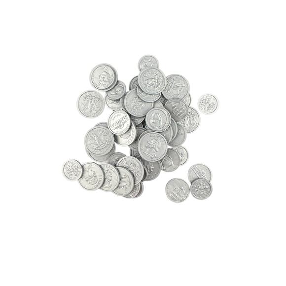 Lakeshore Allowance Educational Game Replacement Part Coins Set - Picture 2 of 2